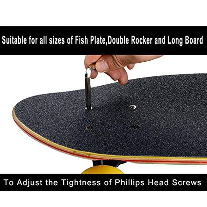 T Shape Skateboard Wrench Professional T Type Allen Key Longboard Skateboard Tools Board Roller Skate Wrench Tools Parts