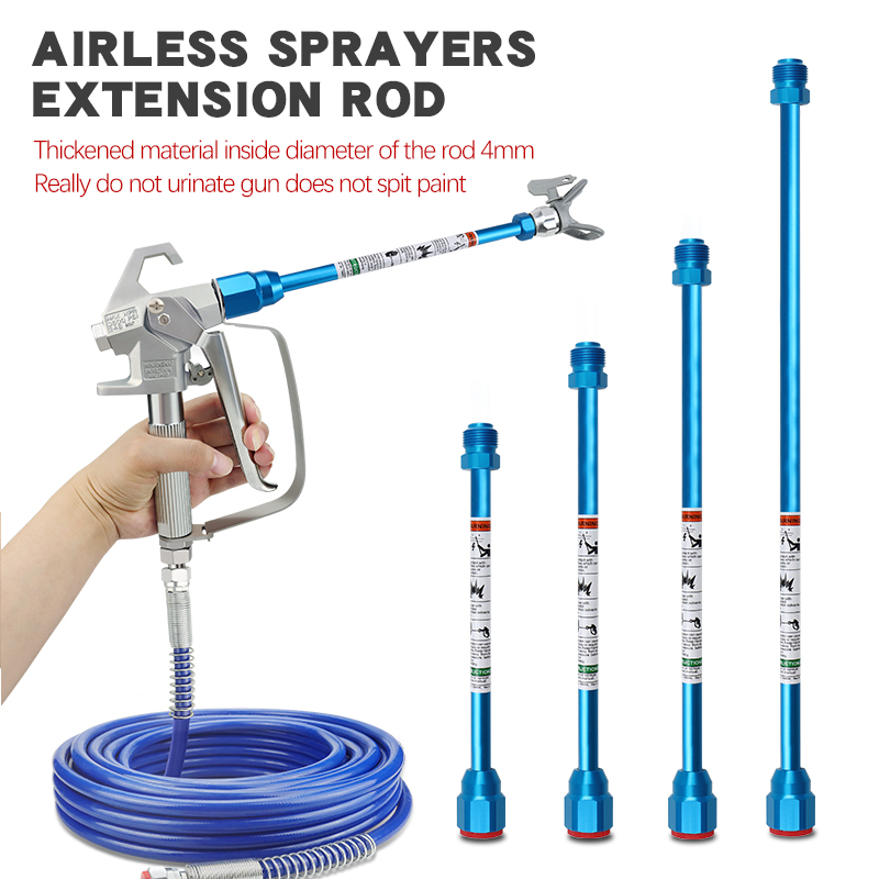 7/8 дюймов 30 см/50 см удлинитель пистолета безвоздушный распылитель краски удлинитель наконечника пистолета подходит для Gro Titan Wagner Лидер продаж
