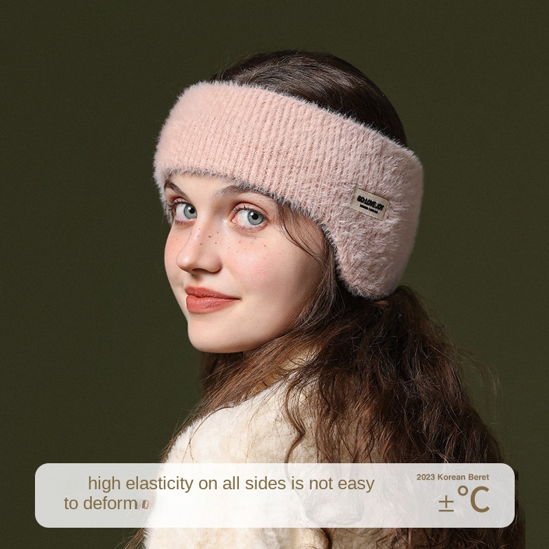 Orejeras más cálidas para invierno, diadema bonita, bandas para el cabello, deporte de esquí al aire libre, diadema gruesa para mujeres y hombres, pañuelo para la cabeza, accesorios para el cabello
