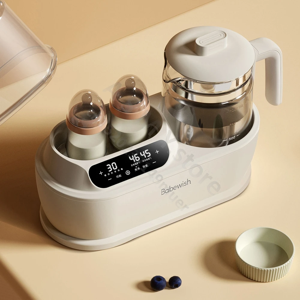 Regulador termostático multi-função do leite com esterilização do vapor, aquecedor dobro da garrafa