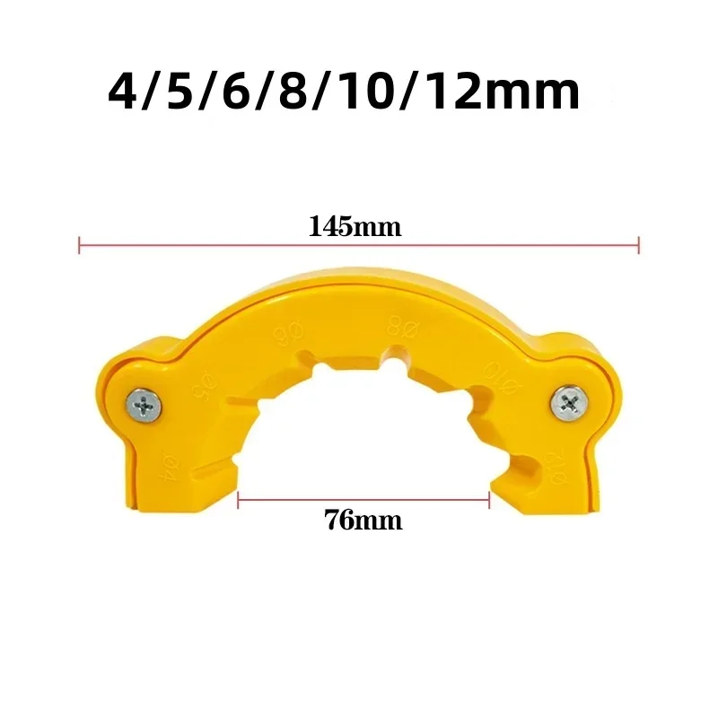 4-12mm Portable Bit Grinding Sharpener Multipurpose Drill Polishing Grinding Tool Powered Tool Parts Applicable For All Bits Old