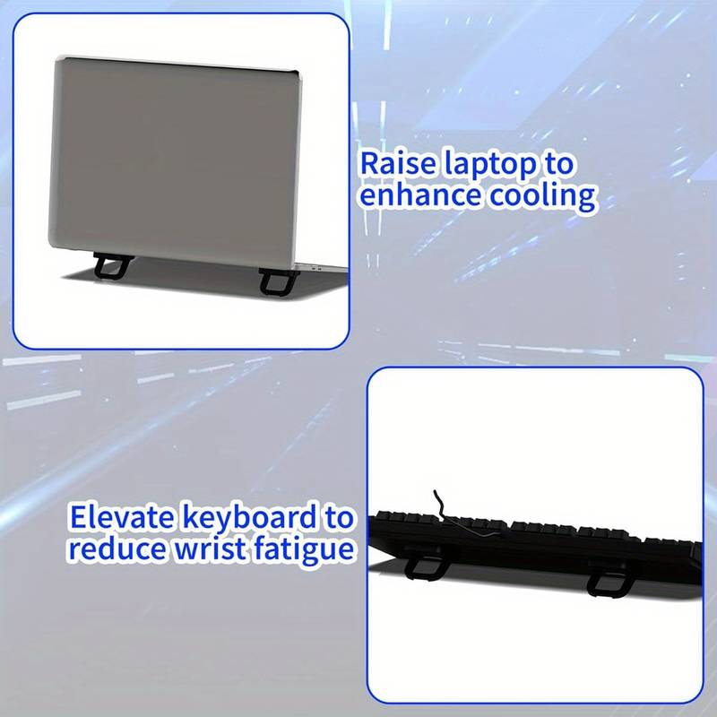 2 stks/set Laptop Stand voor Computer Toetsenbord Stand Riser Mini Draagbare Laptop Stands voor Notebook