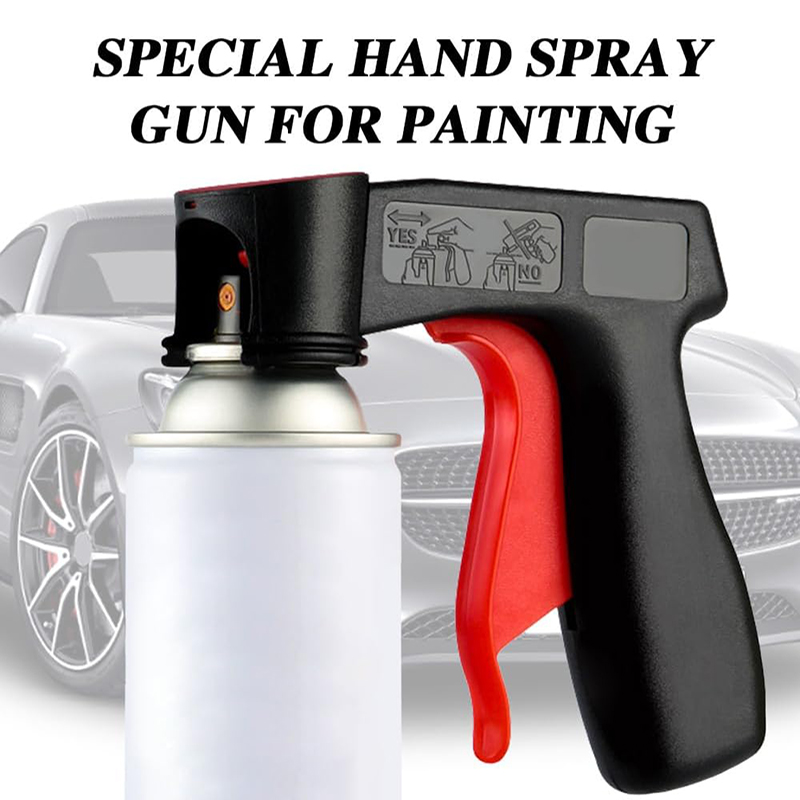 Polieren Farbe Spritzpistole Adapter Instant Aerosol Trigger Griff mit Full Grip Lock Universal Fit Autos Wartung Pflege Werkzeug