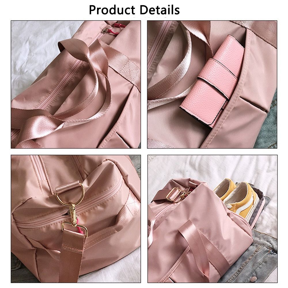 Overnight Weekend Travel Duffle Bag para Mulheres, Ginásio, Yoga Bagagem Sacos, Bolsa Esportiva