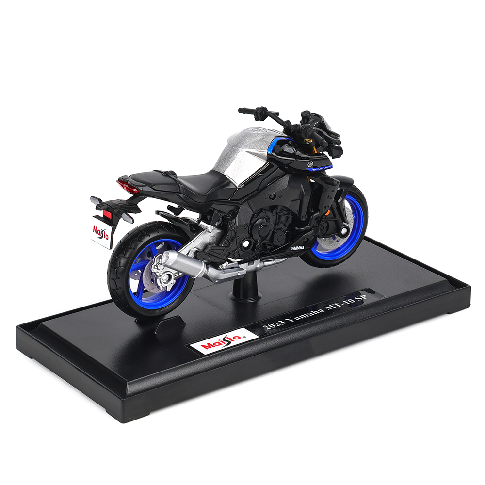 Maisto 1:18 2023 Yamaha MT10 SP 2018 FJR 1300 YZF-R1 2021 estrela original autorizado simulação liga modelo de motocicleta carro de brinquedo