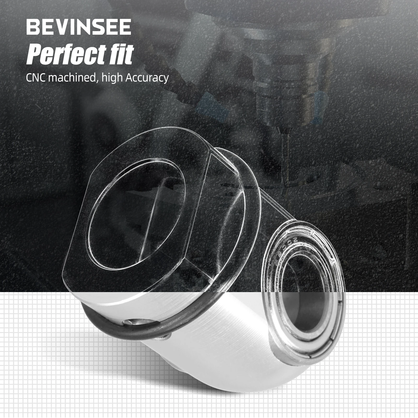 BEVINSEE Late Model Selector Rod Joint for Shifterarm Upgrade for BMW E36 E46 E90 E92 E39 E61 E87 F30 F20 F10 F32 G20 X1 X3 X5