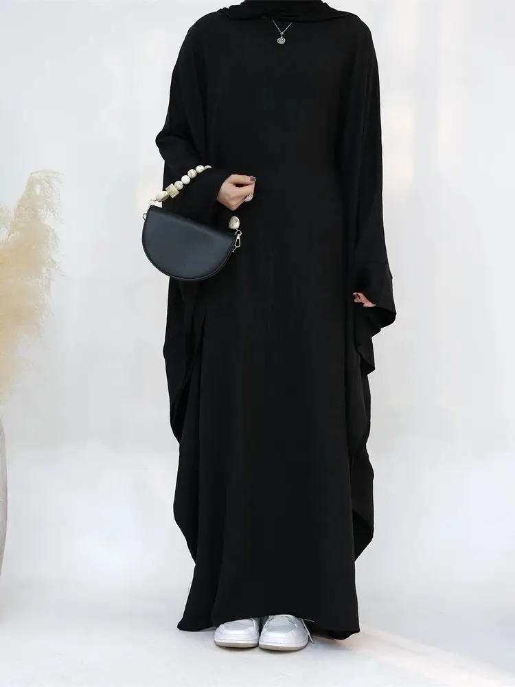 女性のためのラマダンクマールリネンアバヤ、ラマダン、eid、dubai、イスラム教徒、マキシドレス、kebaya、カフタン、abayas、モロッコのドレス