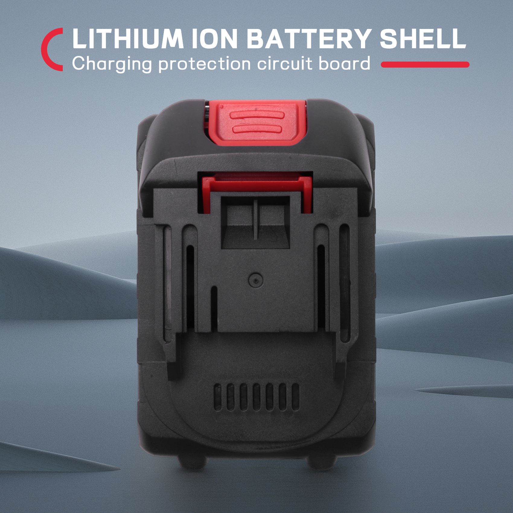 BABQ Li-Ion Battery Case Circuit Board PCB for Lomvum Zhipu Hongsong Jingmi No Original Makita 18V Lithium Battery, 10 Hole