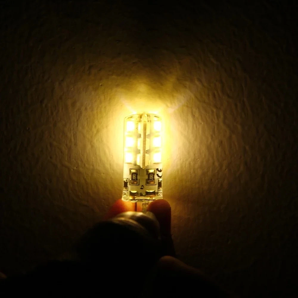 10 stks G4 Led Lamp 2 W 3 W 5 W 9 W 10 W 12 W 15 W AC/DC12V/AC220V 3014SMD Siliconen Lamp Warm wit/Wit l 360 Graden Hoek LED Licht