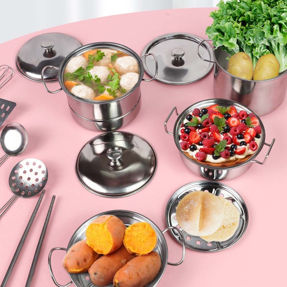 Игрушка, настоящая игрушка для приготовления пищи, Мини рисоварка, игрушка для ролевых игр, кухонные аксессуары для кукольного домика