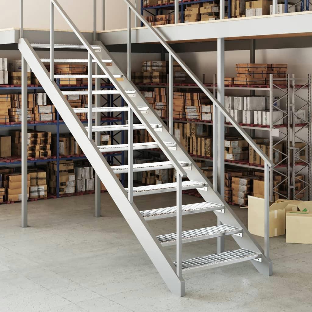 Galvanized Steel Grate 90x24x7 cm - Durable & Rust-Resistant for Outdoor Use