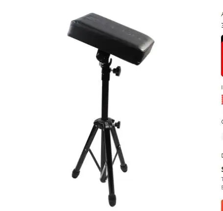 Adjustable Manicure Pedicure Leg Arm Rest Chair/Stool Stand Pedicure Tool
