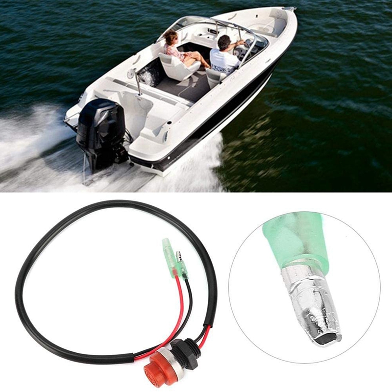 Universal boot Außenbordmotor Motor Start Kill Schalter schlüssel loser Druckknopf, anwendbar auf alle für Yamaha-Schiffe