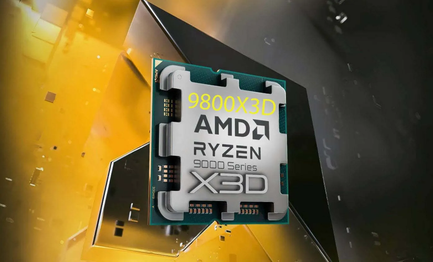 Processeur AMD Ryzen 7 9800X3D 8 cœurs 16 threads 104 mo fréquence d'accélération de Cache de jeu 9800X3D processeur de jeu V-Cache 5.2 GHz CPU