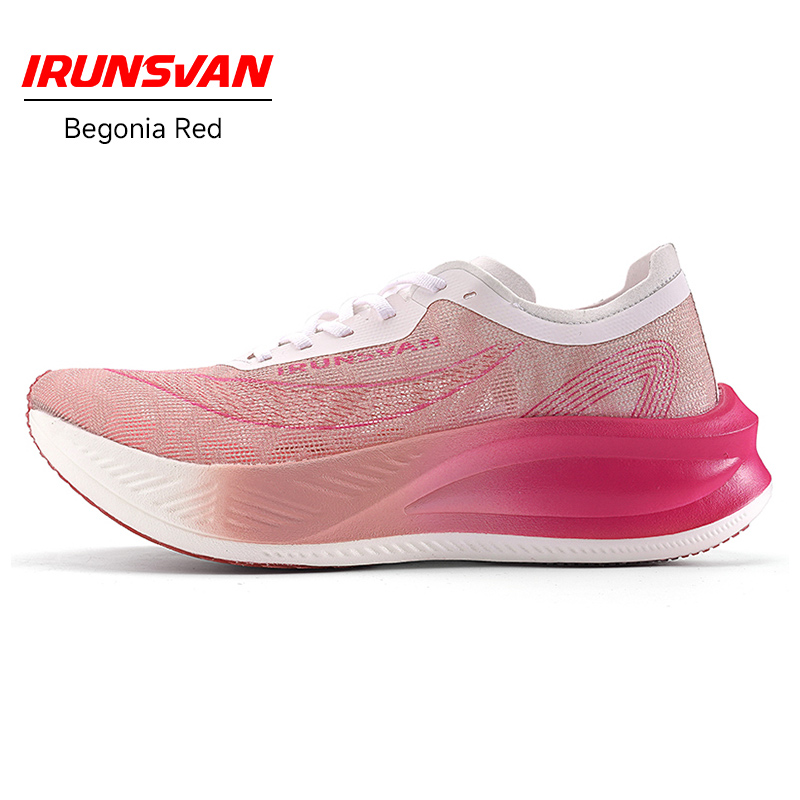 IRUNSVAN Carbon Plate Marathon Running Racing Schuhe Professionelle stabile Unterstützung Stoßdämpfung Ultraleichte Rebound Sport Sneakers