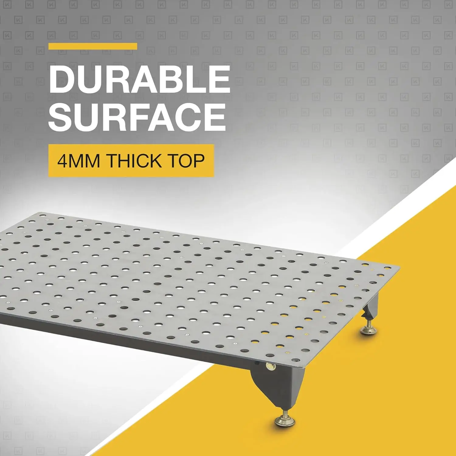 Steel Welding Table with Tool Kit - 36in.L x 24in.W x 33 1/4in.H