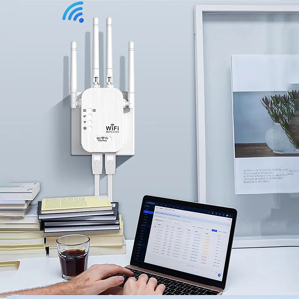 Magecam 1200Mbps Wireless WIFI Repeater 2,4G Router Wifi Range Extender Wi-Fi Signal Verstärker 802,11 N Long Range Wireless WIFI