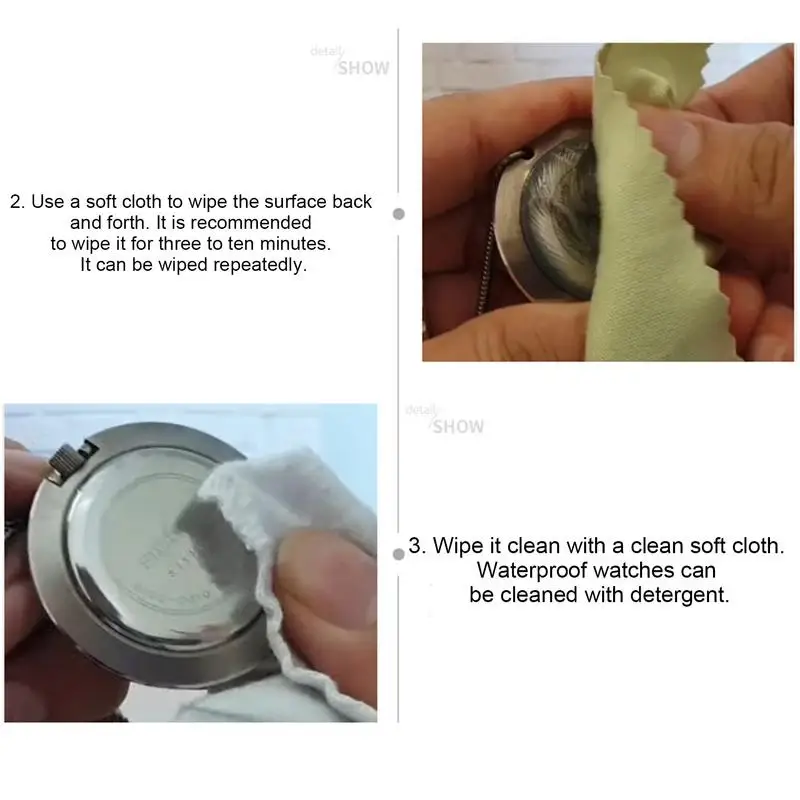 30g นาฬิกา Scratch Repair Remover ครีมคริสตัล Scratch Remover นาฬิกาชุดขัด Quick Repair ฮาร์ดแวร์ Derusting เครื่องมือ