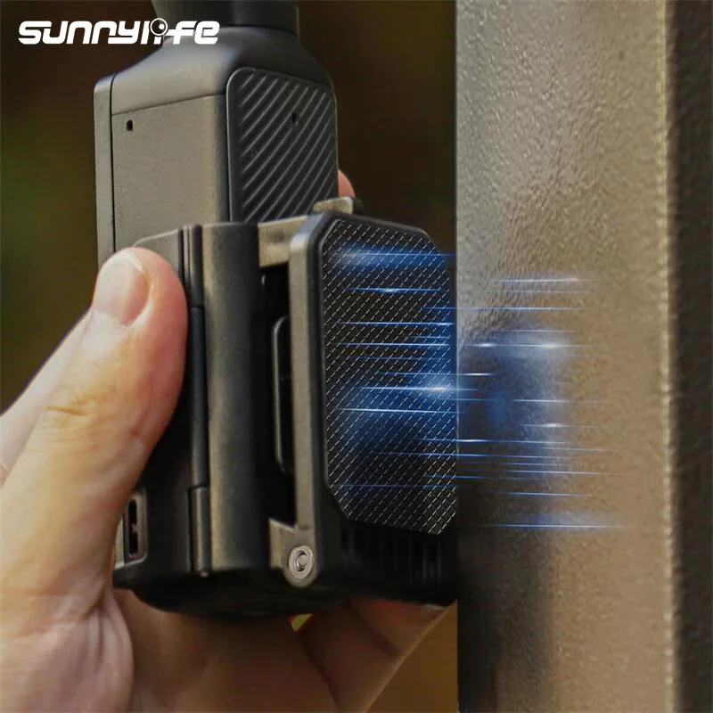 Sunnylife For DJI Osmo Pocket 3 Multifunctional Magnetic Mount Adjustable Bracket Base For Pocket 3 Camera Accessories