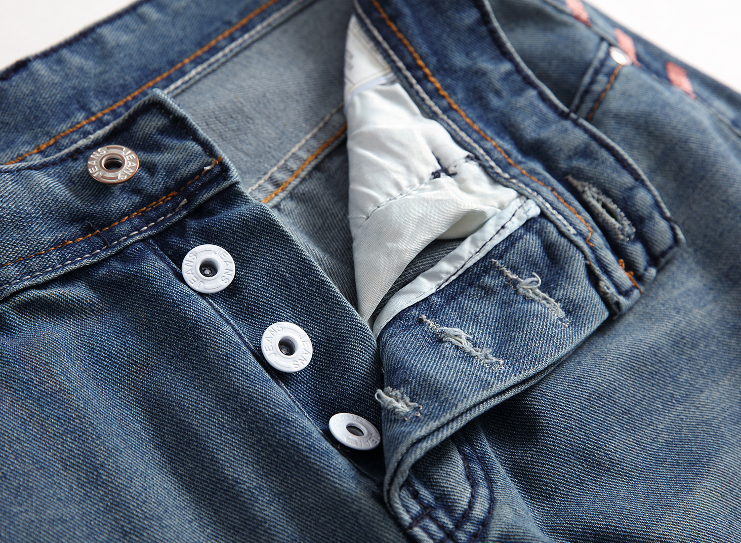 Männer Hosen Hohe Qualität Streetwear Zerrissene Nostalgische Zerkratzt Jeans Casual Baumwolle Slim Fit Denim Stretch Hose Männliche Hose 2022