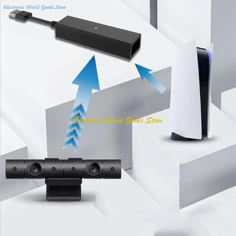 A3PD Mini Camera Connector Fun Playing Part Converter untuk Aksesoris Game Konsol