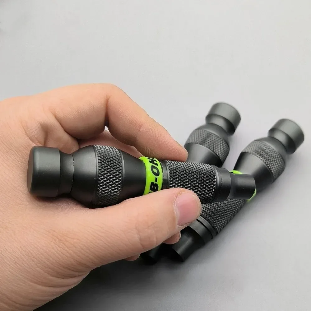 Manico in lega di alluminio di precisione per gambo Punte da 1/4" Comodo mini cacciavite Supporto da 6,35 mm Riparazione Strumenti aperti Professionale