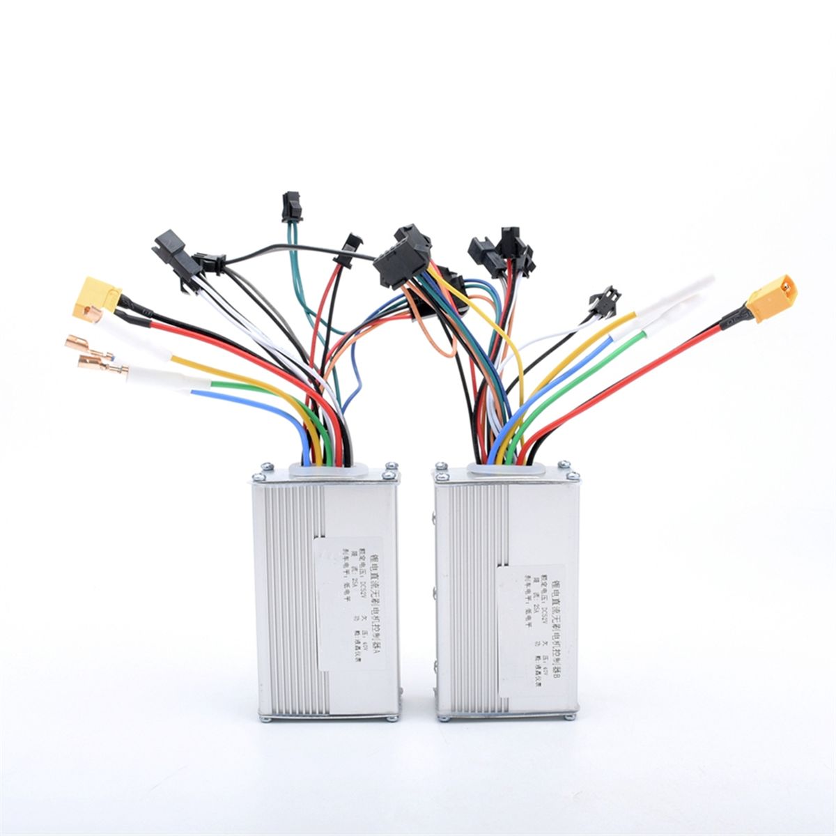 BABQ 52V 25A 1200W JP Brushless DC Motor Electric Scooter Bike Controller A+B Dual Drive Motor Controller