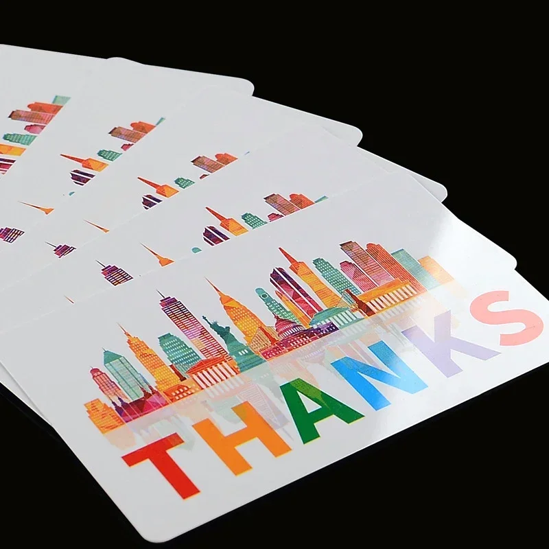 100PCS Cheap Customized Full-color Double-sided Printing Business Card 300GMG Paper