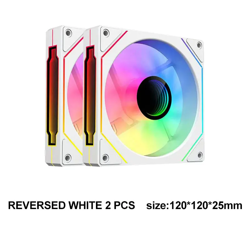 Beliebte PC-Gehäuse RGB-Lüfter 12 cm ATX-Türme mit Lüfterkühler 5 V 3-poliger Computer-Gaming-CPU-Kühler Kupfer ARGB-Lüfter