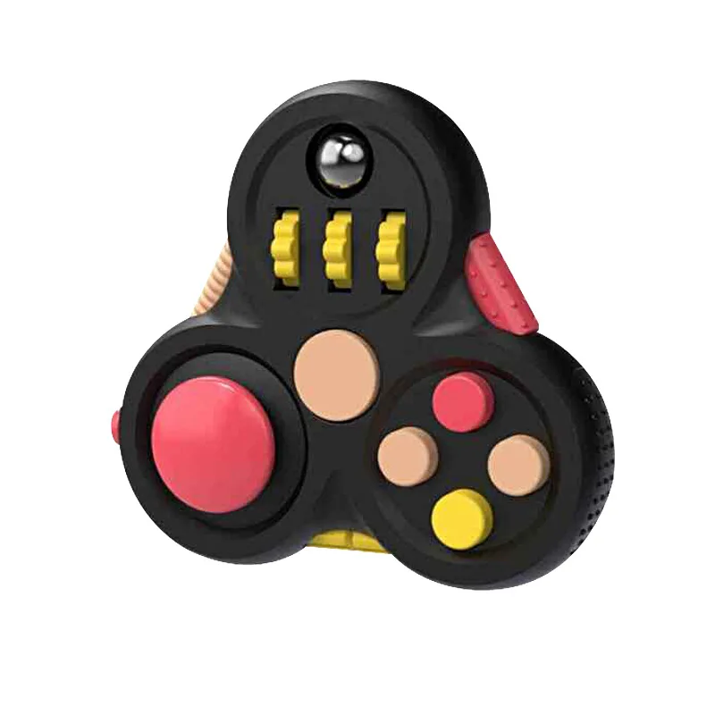 1 PC ปลายนิ้วเกมคอนโทรลเลอร์ SPINNER ของเล่น,รุ่นที่สอง Gyro Game Controller, Creative เครื่องมือบรรเทาความเครียดสําหรับวัยรุ่น