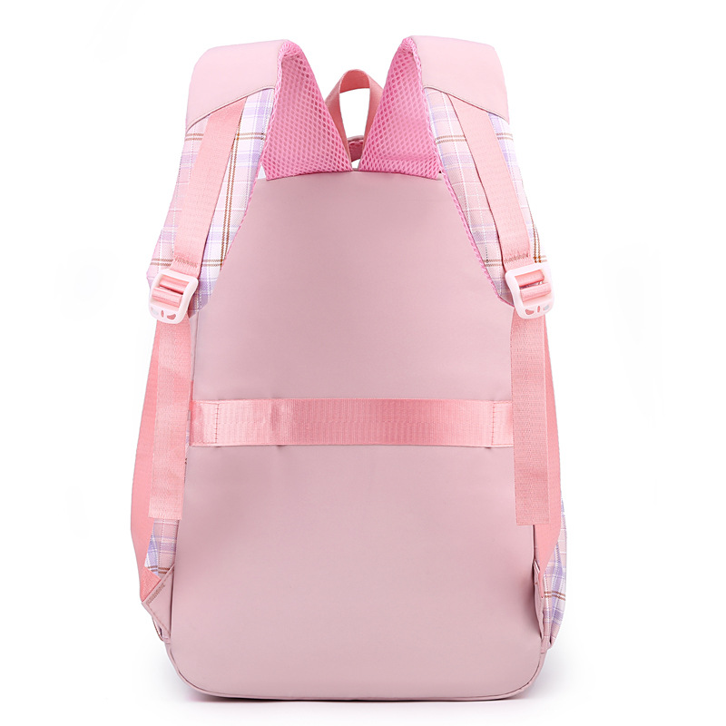 디즈니 릴로와 스티치 패션 고용량 대학 배낭 Mochila 여성 노트북 학교 가방 귀여운 소녀 여행 가방