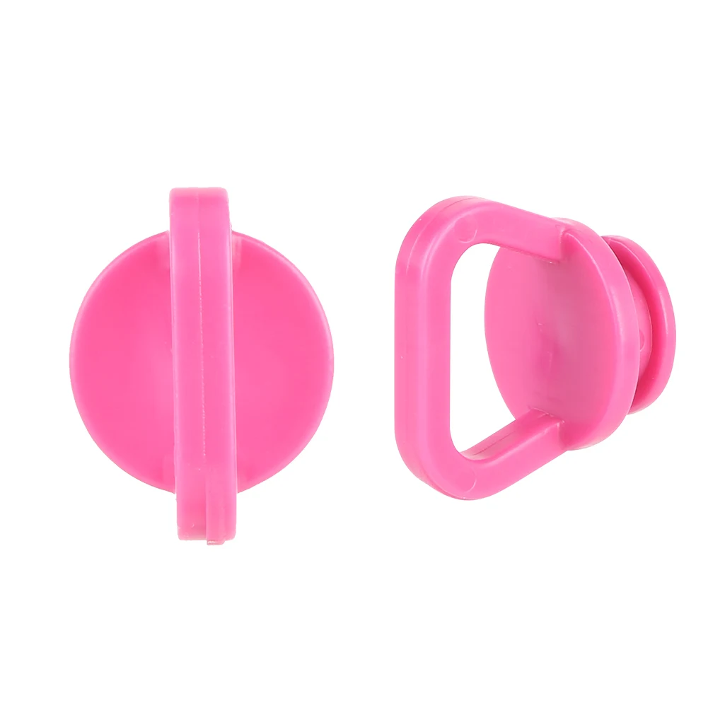 3 ชิ้น/เซ็ตตะขอพลาสติก Multi-Purpose Charm Hooks Universal Key Holder Organizer สําหรับ Bogg Tote Bag