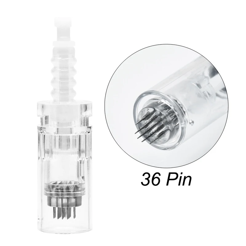 10/50/100pcs bayonet microneedling 9/12/36pins nano needle cartridges for m5 m7 mym E30 skin care derma pen replacement