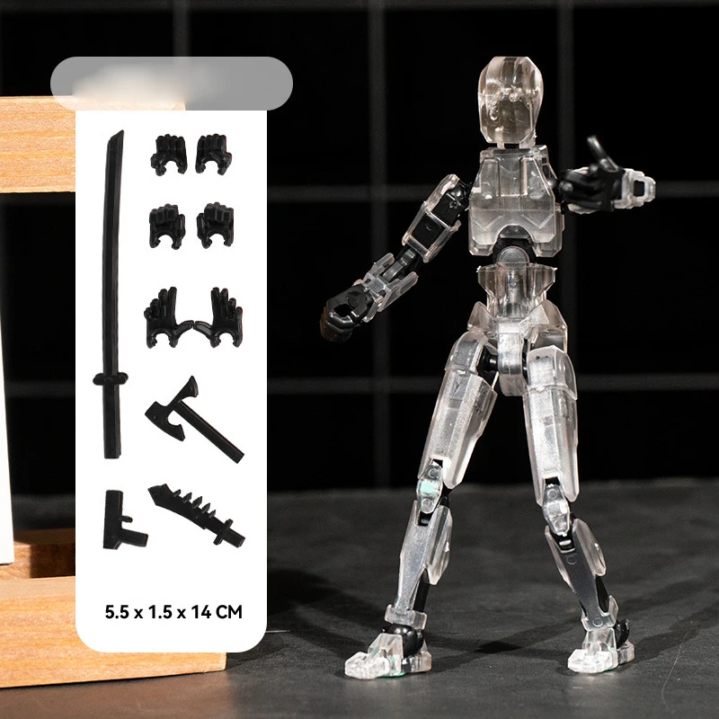 13 Action Figures T13 Figure 3D Printed Multi-Jointed Movable Lucky 13 Action Figure Nova 13 Action Figure Dummy