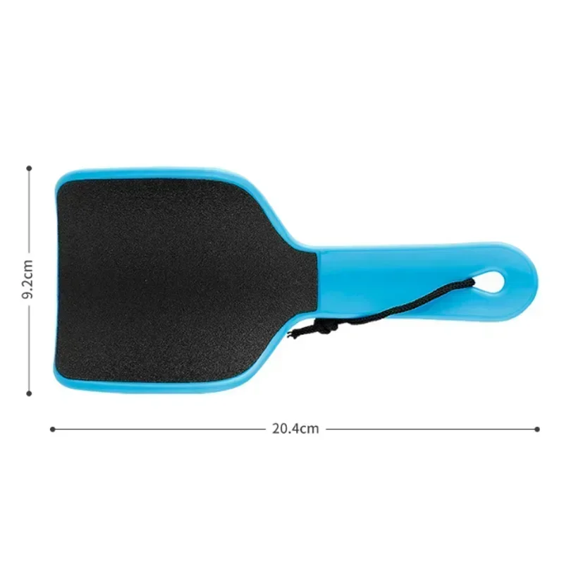 Lima de pie curvada profesional, eliminador de callos de piel muerta, lima de pedicura profesional de doble cara, lijadora de pie en forma de U, 1 ud.