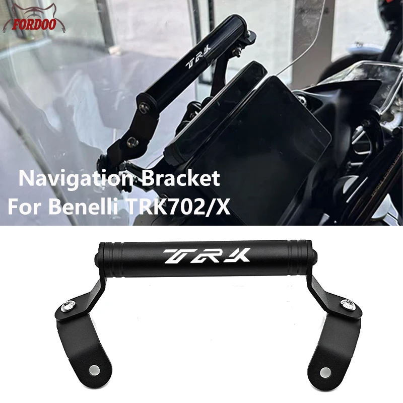 2024 para Benelli TRK702 TRK702X TRK 702X702X 2022 2023 soporte para teléfono móvil soporte de navegación GPS Accesorios
