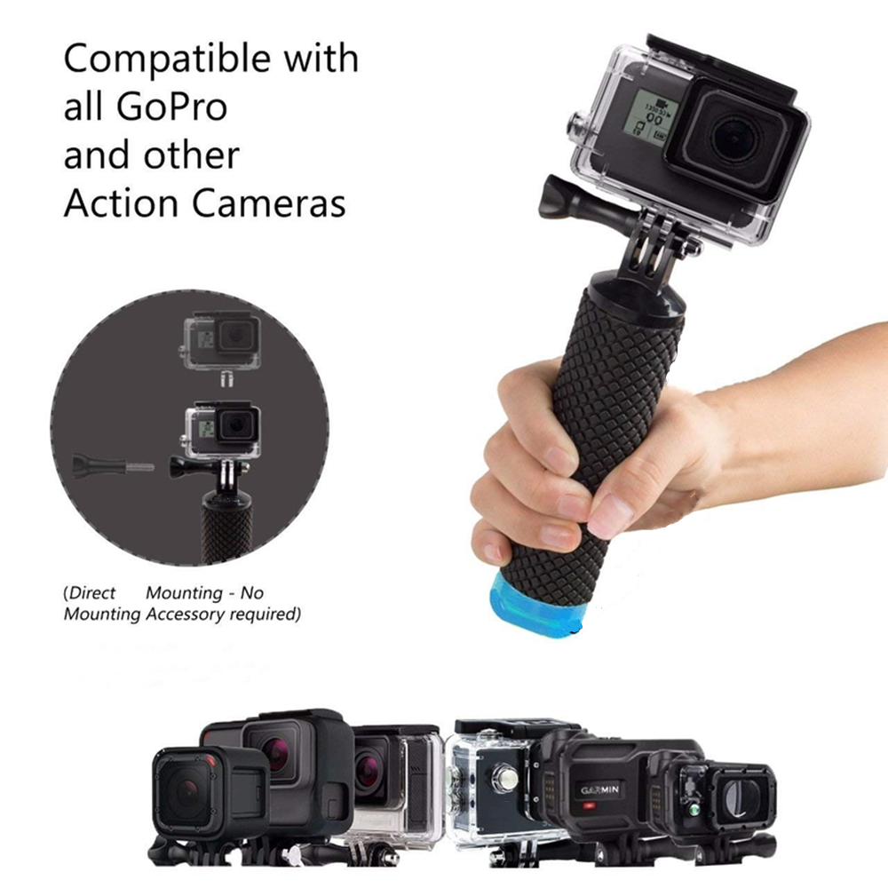 Water Drijvende Handgreep Handvat Mount Float Accessoires voor Gopro Hero 11 9 8 7 5 Xiaomi Yi 4K Sjcam DJI Osmo Actie Camera