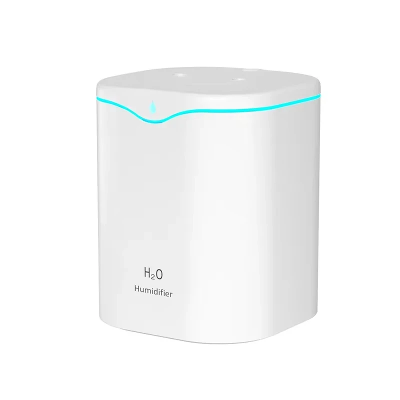 Umidificador de ar usb 2000ml, porta de spray dupla, difusor de aromaterapia de óleo essencial, fabricante de névoa fria, fogger para escritório doméstico