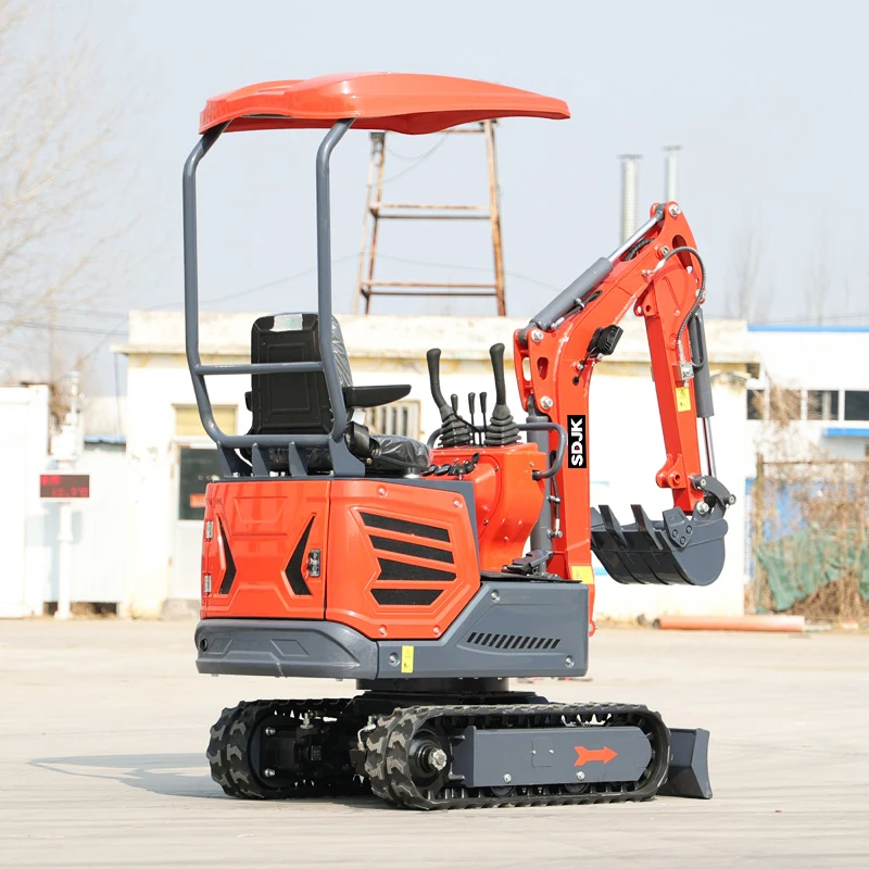 Multi functional Mini Excavator 1 Ton 1.2 Ton EPA Kubota Engine Home New Crawler Digger Chinese Mini Small Excavators Machine