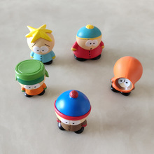 6cm 5 pçs conjunto parque do sul figura de ação brinquedo stan eric criativo parque austral boneca presente para crianças decoração para casa moldel