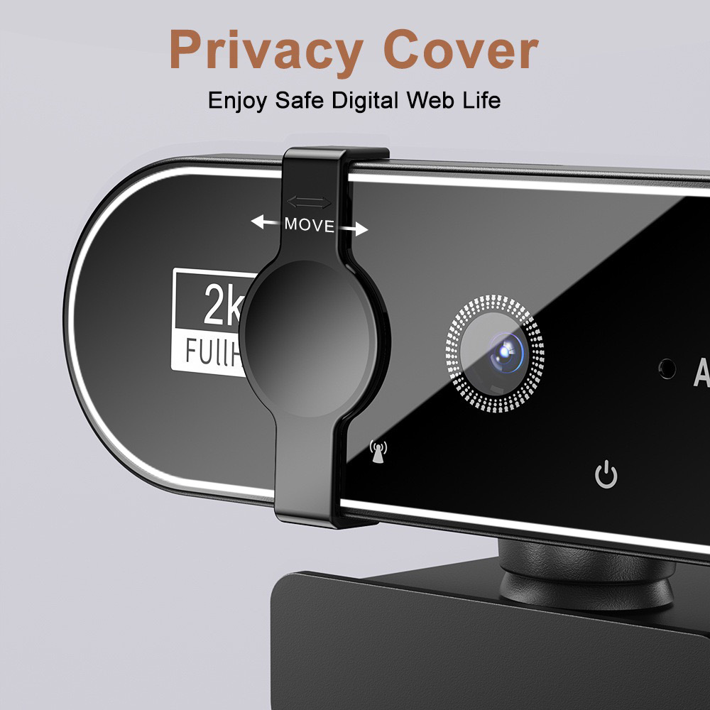 1080P Full HD-webcam met ingebouwde microfoon - USB-autofocuscamera voor pc-laptop Ideaal voor video-opnameconferenties