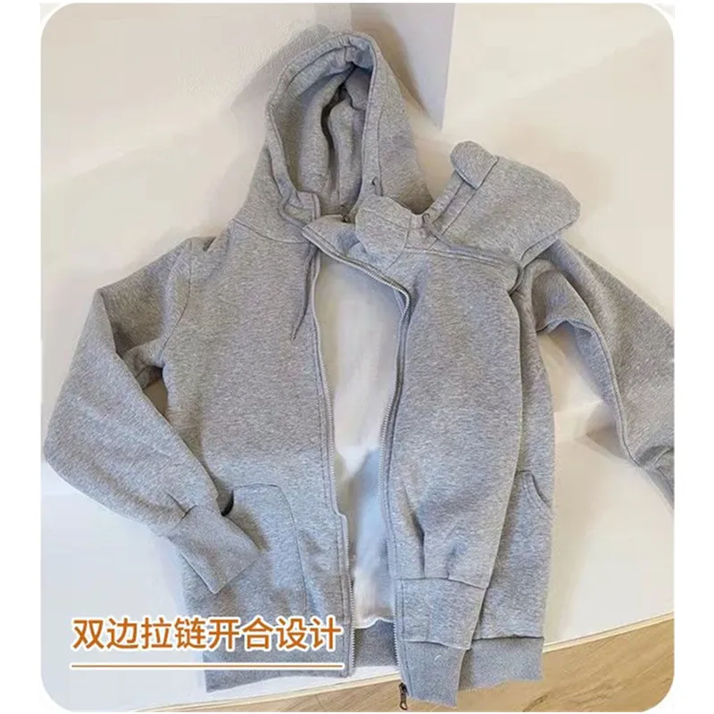 เด็กตั้งครรภ์ผู้หญิง Carrier Coat Warm Maternity ผู้หญิง Gendongan Bayi Model Kangguru แจ็คเก็ตแม่เด็ก One-Piece ถือเสื้อผ้า