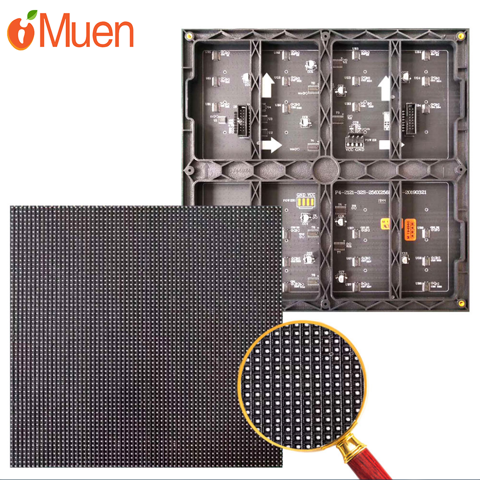 Внутренний светодиодный модуль P4 SMD 1/32Scan 256x256 мм 64x64 точек