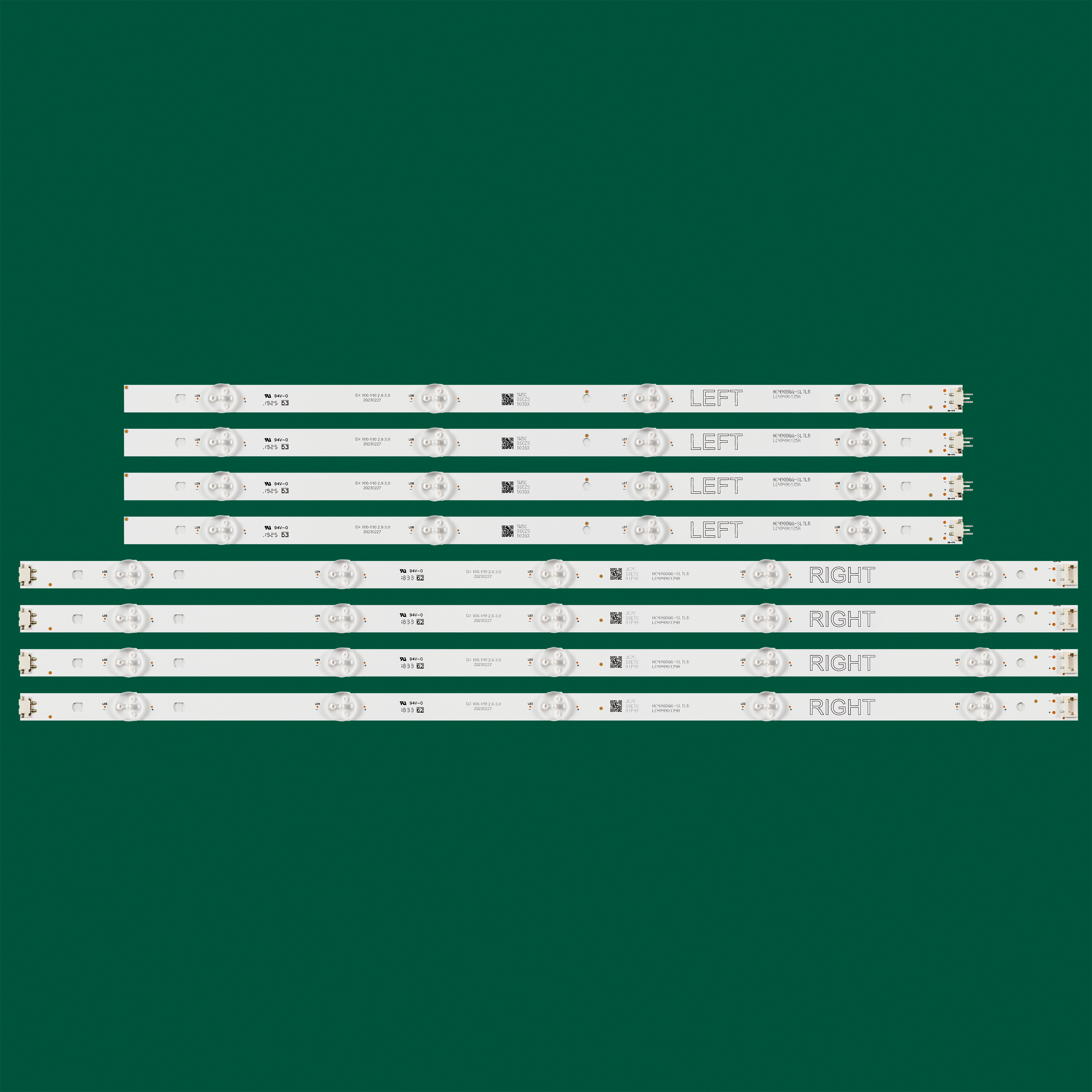 LEDストリップライト,lg,49lk5700pea,49uk6300yvb,49uj6300-ca,49lk5910plc,49uk6400,NC490DUE-AAFX1-41CA, GAN01-1294A-P1, GAN01-1295A-P1