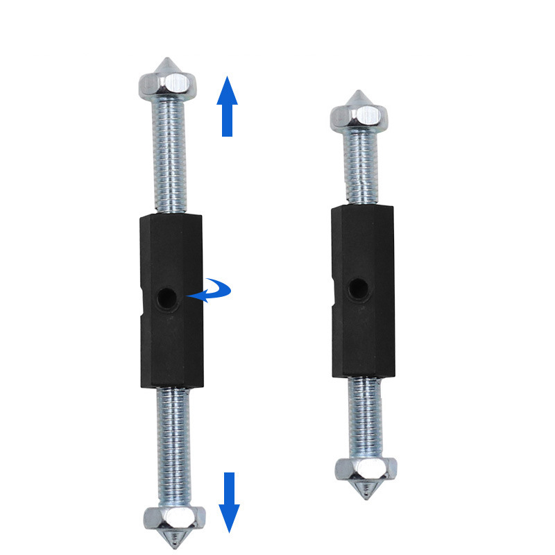 10 Pcs Wall Switch Socket Cassette Repairer Adjustable Cassette Screws Support Rod with Wrench Electrical Accessories
