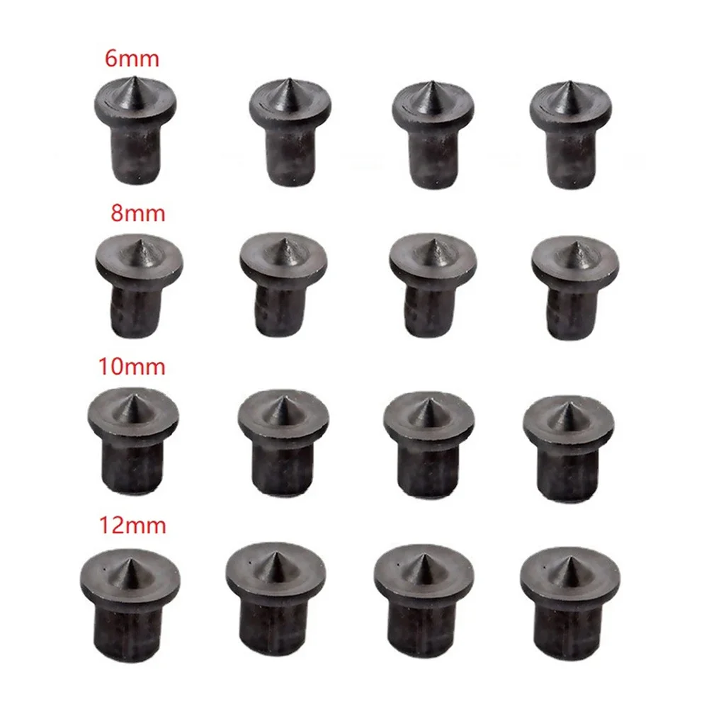 16pcs Dowel Centre Point Set Wood Drill Hole Tenon Center Furniture Centering Point Drilling Woodoworking Tools 6/8/10/12mm