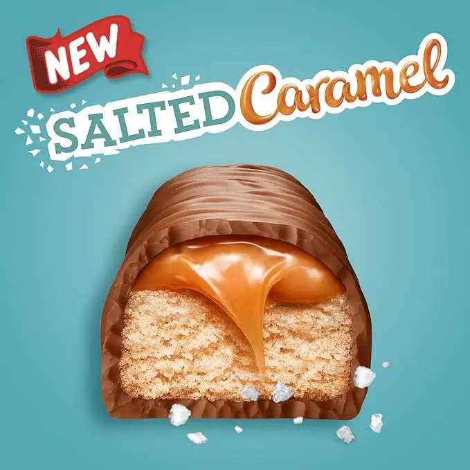 Twix Caramelo com Sal, New Flavor, 18 Unidades de 46g