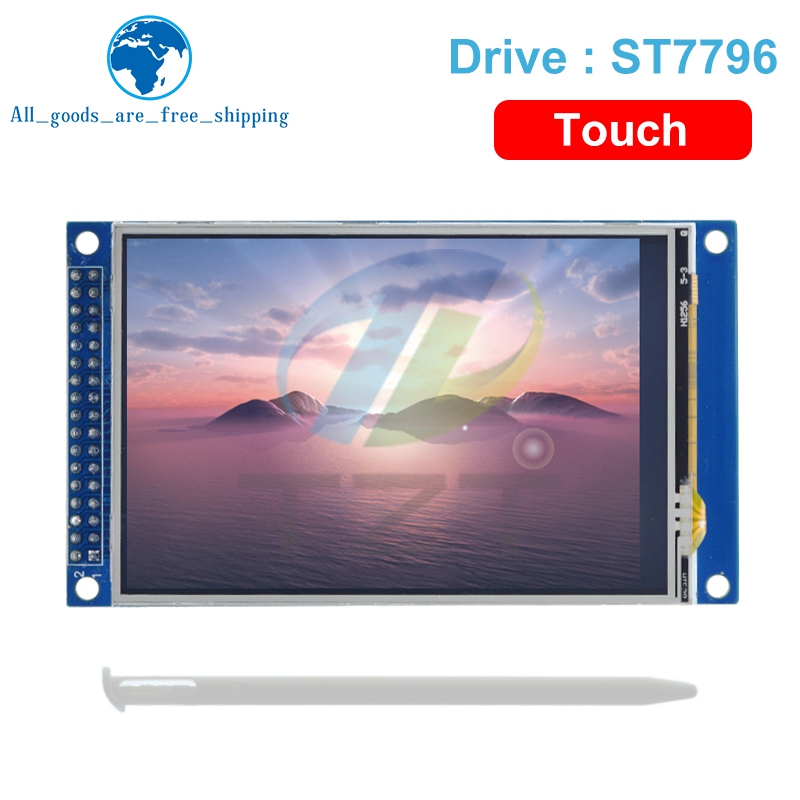 TZT 3.5 "3.5 calowy moduł ekranu dotykowego TFT LCD 480x320 ST7796U ILI9486 wyświetlacz LCD dla Arduino UNO MEGA2560 z/bez dotyku