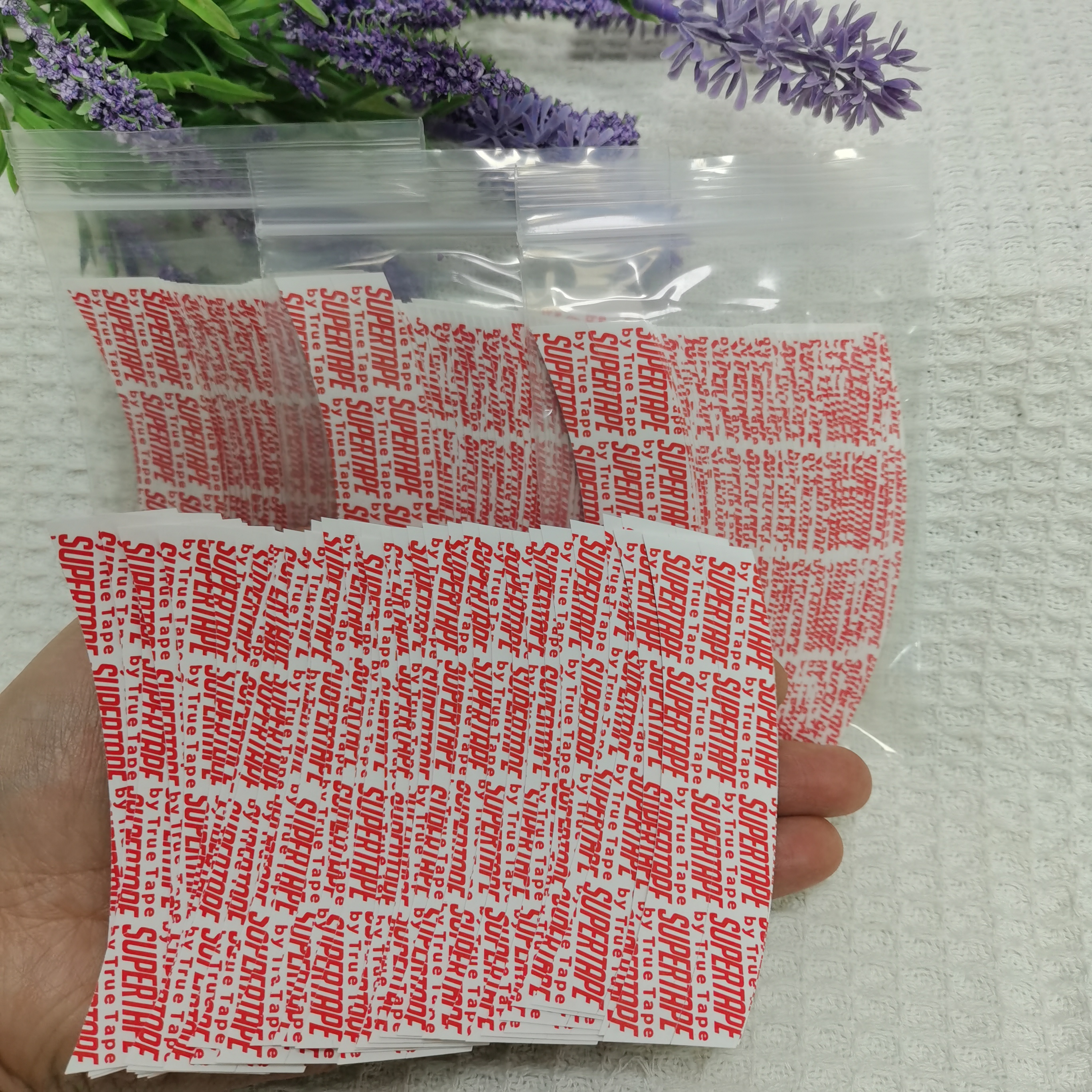 36 stks Gebogen rollator tape dubbelzijdig ultra hold tape haar systeem tape Hold Bonding Lijm Voor salon Kant Systeem en mannen Toupetje