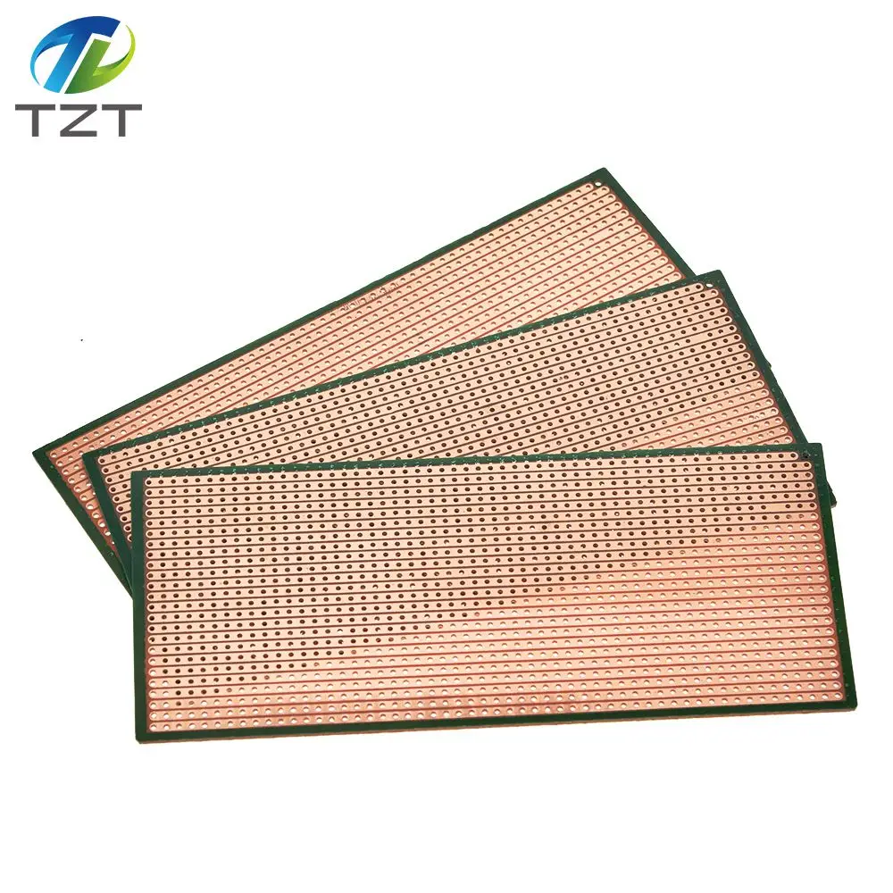 DIY Green 6.5*14.5CM Prototype Paper Board Universal Experiment Matrix Circuit Board 6.5x14.5CM